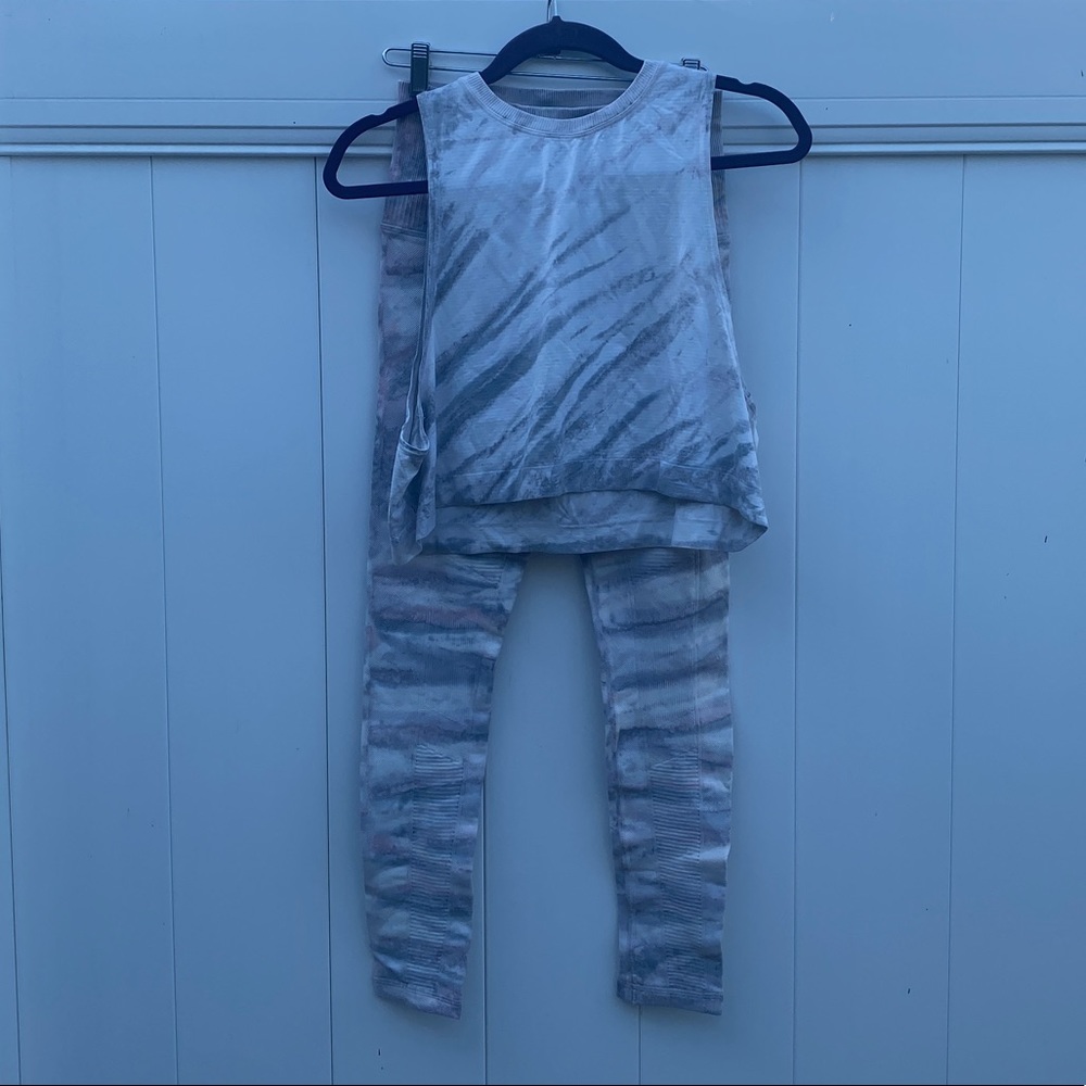 Cosmic Dust Fire Leggings and Go To Tank